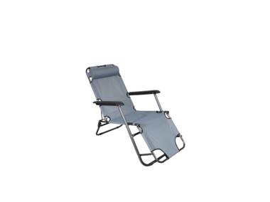 Zdjęcie: Leżak 2 pozycyjny relax dark grey VIMAR