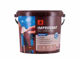 Impregnat akrylowy do drewna Premium Plus 5 L teak DRAGON