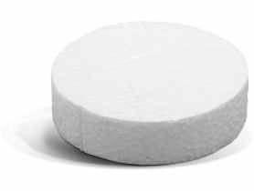 Zatyczka styropianowa KES 63x20 mm biała 100 szt. KOELNER