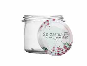 Komplet 6 słoików Spiżarnia Pani Domu 235 ml z zakrętką fi 82 6-zaczepową ALTOM DESIGN