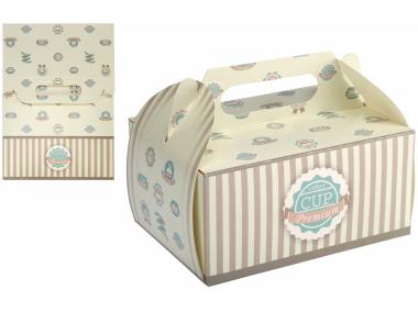 Zdjęcie: Pudełko na ciasto Premium 3 szt., 19x14x9 cm RAVI