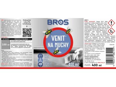 Zdjęcie: Preparat na muchy Venit 400 ml BROS