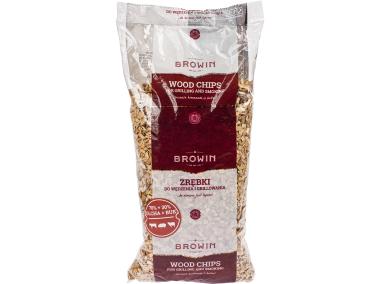 Zdjęcie: Zrębki do wędzenia i grillowania olchowo-bukowe - 750 g BROWIN