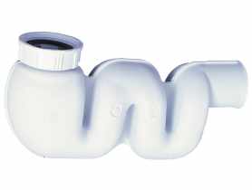 Syfon umywalkowy/bidetowy Compact 1 1/4x32 mm niski bez spustu TYCNER