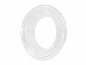 Rozeta biała 100 mm VENTIKA
