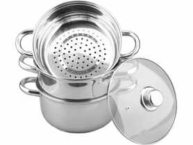 Garenk do gotowania Vapur na parze 4-elementowy SMART KITCHEN COOKING