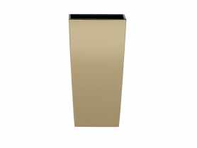 Doniczka Urbi Square kawa z mlekiem 32,5 cm PROPERPLAST