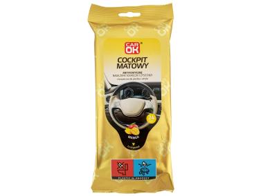 Zdjęcie: Ściereczki samochodowe Cocpit matowy 25 szt. CAR OK