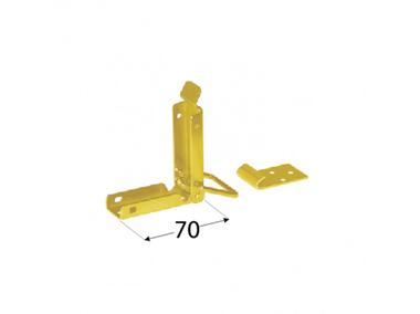 Zdjęcie: Zamknięcie skrzyni zagięte 70 mm ZSK 70 DMX