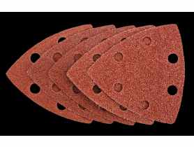 Papiery szlifierskie z rzepem, 83 x 83 x 83 mm (K60x2, K80x2, K100x1) 5 sztuk GRAPHITE