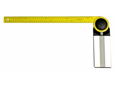 Zdjęcie: Kątomierz nastawny z podziałką 750 mm aluminiowo-metalowy PROFIX