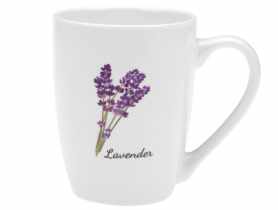 Kubek Prowansja 320 ml z porcelany New Bone 81473 Lavender RAVI