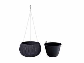 Doniczka Splofy Bowl Ws antracytowy 29 cm PROSPERPLAST