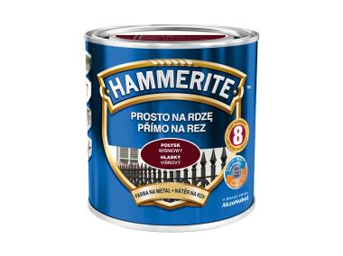 Zdjęcie: Farba do metalu 0,7 L wiśniowy połysk HAMMERITE