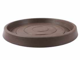 Podstawka pod doniczkę 31x3 cm brązowa TIN TOURS