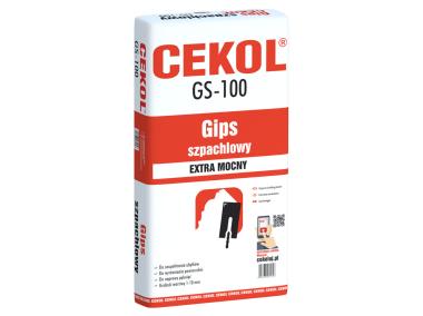 Zdjęcie: Gips szpachlowy GS-100 - 5 kg CEKOL