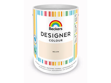 Zdjęcie: Farba lateksowa Designer Colour Melon 5 L BECKERS