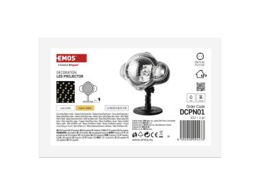 Zdjęcie: Projektor LED gwiazdki zimna biel + ciepła biel, IP44 EMOS