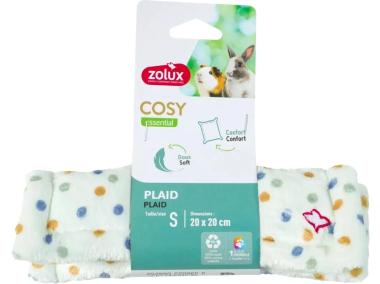 Zdjęcie: Mini pled dla królika i kawii domowej 20x20 cm ZOLUX