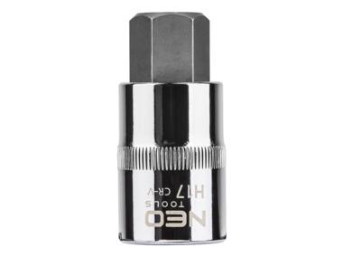 Zdjęcie: Końcówka sześciokątna na nasadce 1/2", H17 x 55 mm NEO