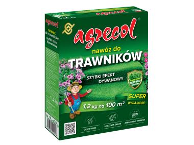 Zdjęcie: Nawóz do trawników, szybki efekt dywanowy 1,2 kg AGRECOL