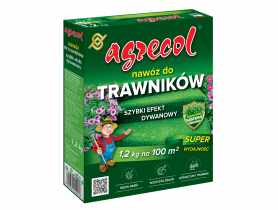 Nawóz do trawników, szybki efekt dywanowy 1,2 kg AGRECOL