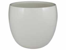 Osłonka doniczkowa 660 - 15 cm krem CERMAX