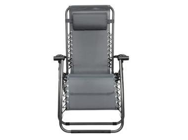 Zdjęcie: Leżak rozkładany Bliss Comfort szary MINGO