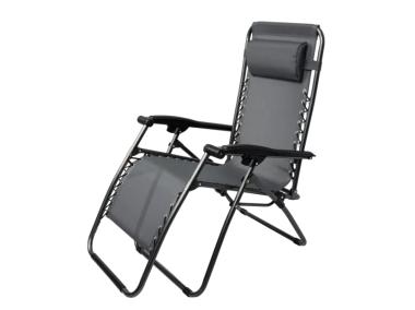 Zdjęcie: Leżak rozkładany Bliss Comfort szary MINGO