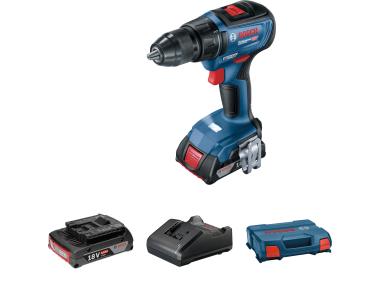 Zdjęcie: Wkrętarka GSR 18V-50 + 2 akumulatory 2,0 AhGAL BOSCH