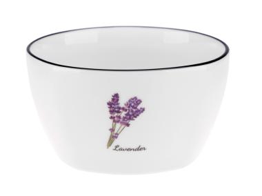 Zdjęcie: Miseczka Prowansja 350 ml z porcelany New Bone 81474 Lavender RAVI