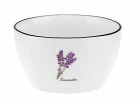 Miseczka Prowansja 350 ml z porcelany New Bone 81474 Lavender RAVI