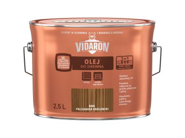 Zdjęcie: Olej do drewna palisan królewski D04 2,5L VIDARON