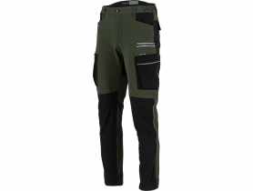 Spodnie Stretch zielono-czarne "2XL", CE, LAHTI PRO