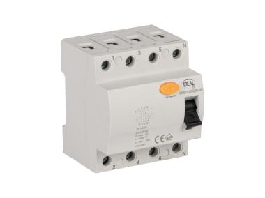Zdjęcie: Wyłącznik różnicowo-prądowy 4P KRD10-4/63/30-AC KANLUX