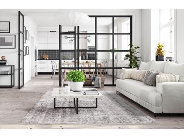 Zdjęcie: Dywan Bilbao Shaggy 80x150 cm gładki antracytowy MULTI-DECOR