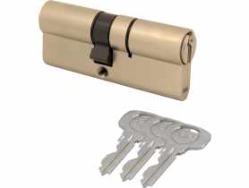 Wkładka Y500 35/40 mosiądz satynowy blister YALE
