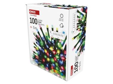 Zdjęcie: Lampki choinkowe 100 LED 5 m IP20 multikolor EMOS
