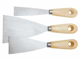 Szpachle malarskie 30-80 mm, zestaw 3 szt. TOP TOOLS