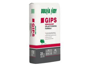 Zdjęcie: Gips szpachlowy uplastyczniona Formuła 25 kg DOLINA NIDY