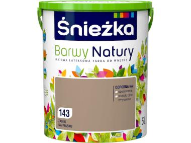 Zdjęcie: Farba Barwy Natury zamki na piasku 143 5L ŚNIEŻKA