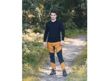 Zdjęcie: Spodnie robocze Outdoor, 4 way stretch, musztardowe, rozmiar S GTX