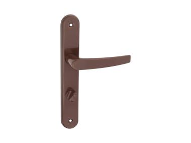 Zdjęcie: Klamka lak 72 WC brąz METRO