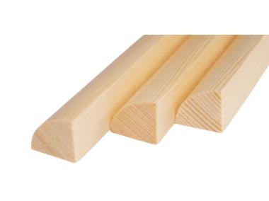 Zdjęcie: Listwa ćwierćwałek 10x10x2100 mm KAŹMIERCZAK