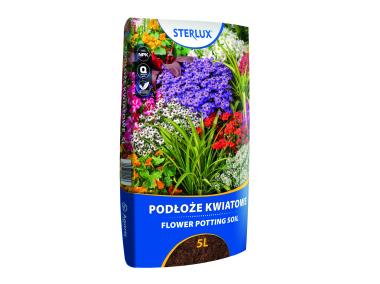 Zdjęcie: Podłoże kwiatowe 5 L STERLUX