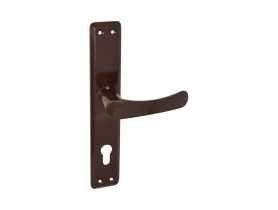 Klamka bramowa 90 WKL brąz METRO