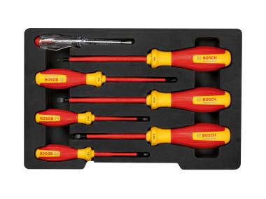 Zdjęcie: Zestaw wkrętaków VDE SL/PH 7-częściowy Professional BOSCH