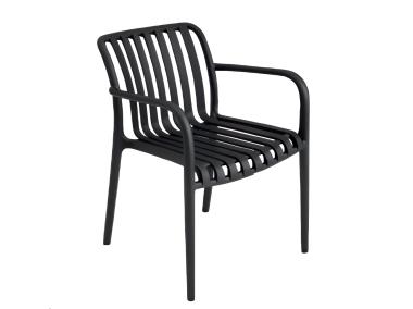 Zdjęcie: Krzesło ogrodowe Azzuro czarne OŁER