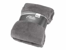 Koc Otello 170x210 cm szary MISS LUCY