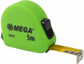 Miara zwijana 5 m, 19 mm, 2 stopery, PVC, soft MEGA